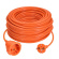 Prodlužovací kabel 25 m, oranžový, PVC, 2x1.5 mm, 1 zásuvka