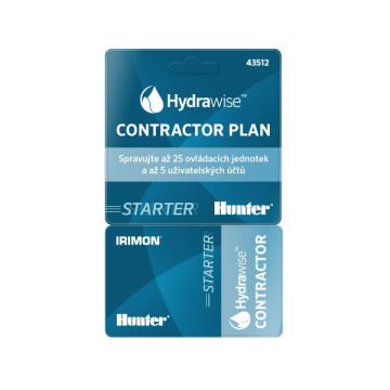 Hunter CONTRACTOR STARTER (pro instalační firmy)