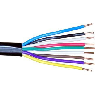 Devítižilový ovládací kabel ICW 9x0,8 mm², balení 305 m Typ: 9 x 0,8
