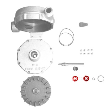 Ložisko turbíny REMO 3T - R3T-140-2