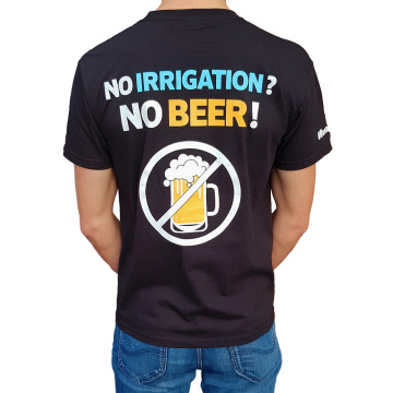 Tričko Irrigation/Beer,černé