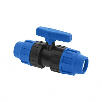 IRIBLUE PP spojkový kulový ventil se svěrnými maticemi - typ: 25 mm