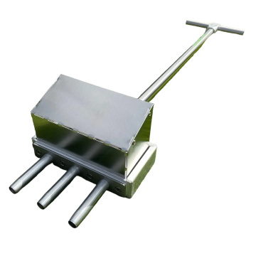 100proGreen Aerifikační vidle s odkládacím kontejnerem a násadou 950 mm
