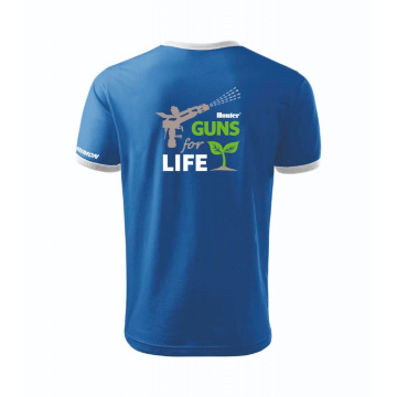 Malfini Tričko Guns for Life modré - typ: vel. M