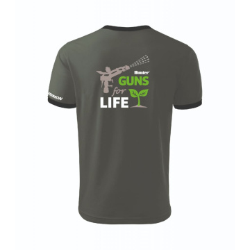 Malfini Tričko Guns for Life šedé - typ: vel. XXL