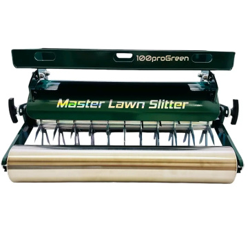 100proGreen Prořezávací válec Lawn Slitter 88 Green s násadou 950 mm