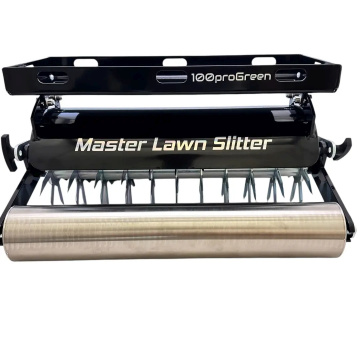 100proGreen Prořezávací válec Lawn Slitter 88 Black s násadou 950 mm